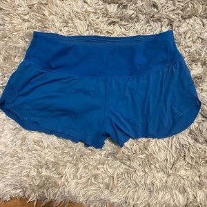 Lululemon royal blue/light navy shorts!